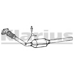 KLARIUS 322012 Catalytic Converter
